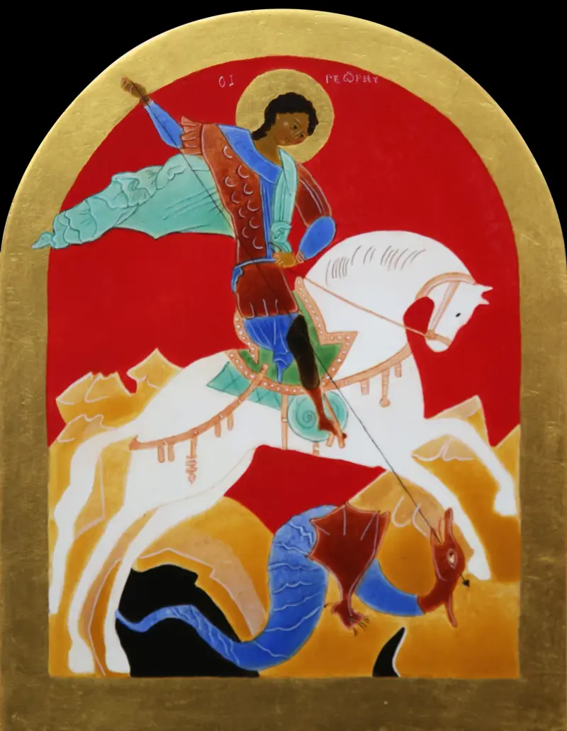 Saint Georges Terrassant le Dragon N°2