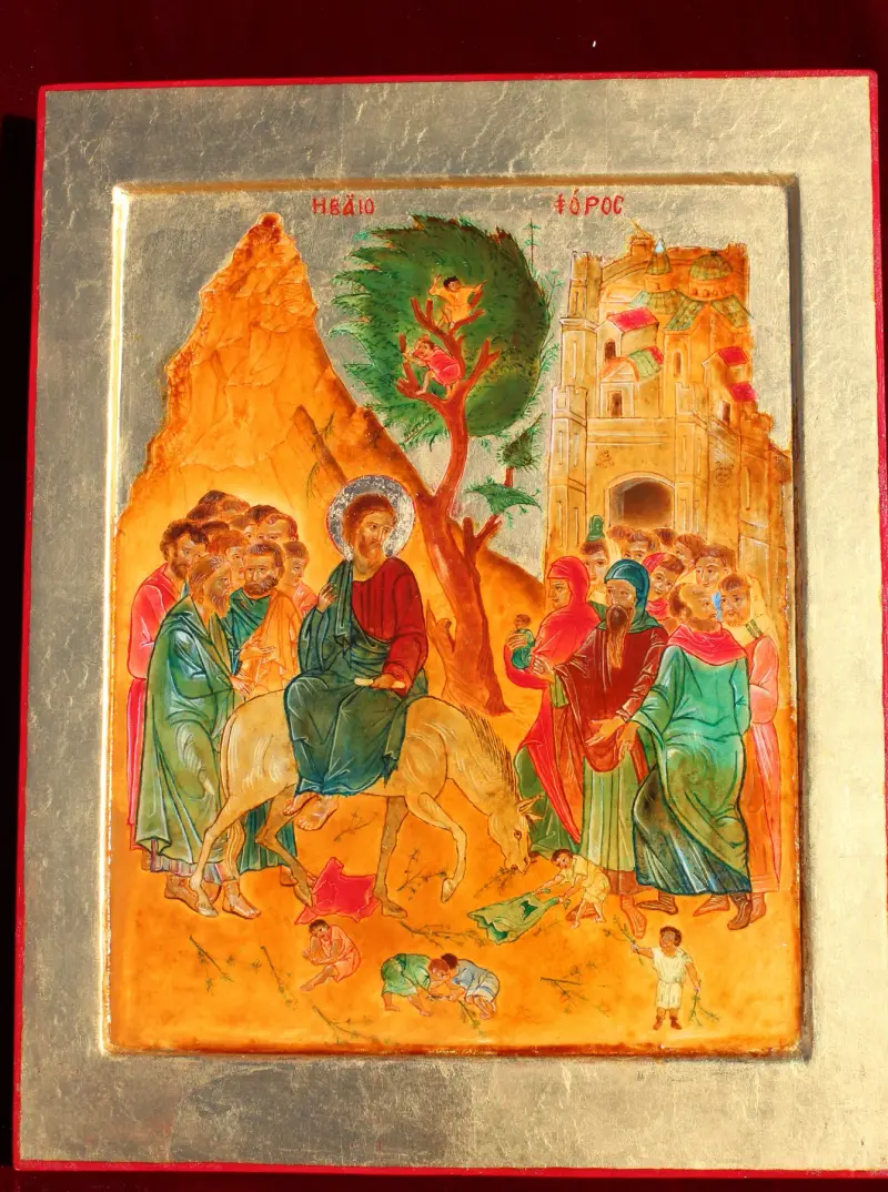 Entree du Christ à Jerusalem